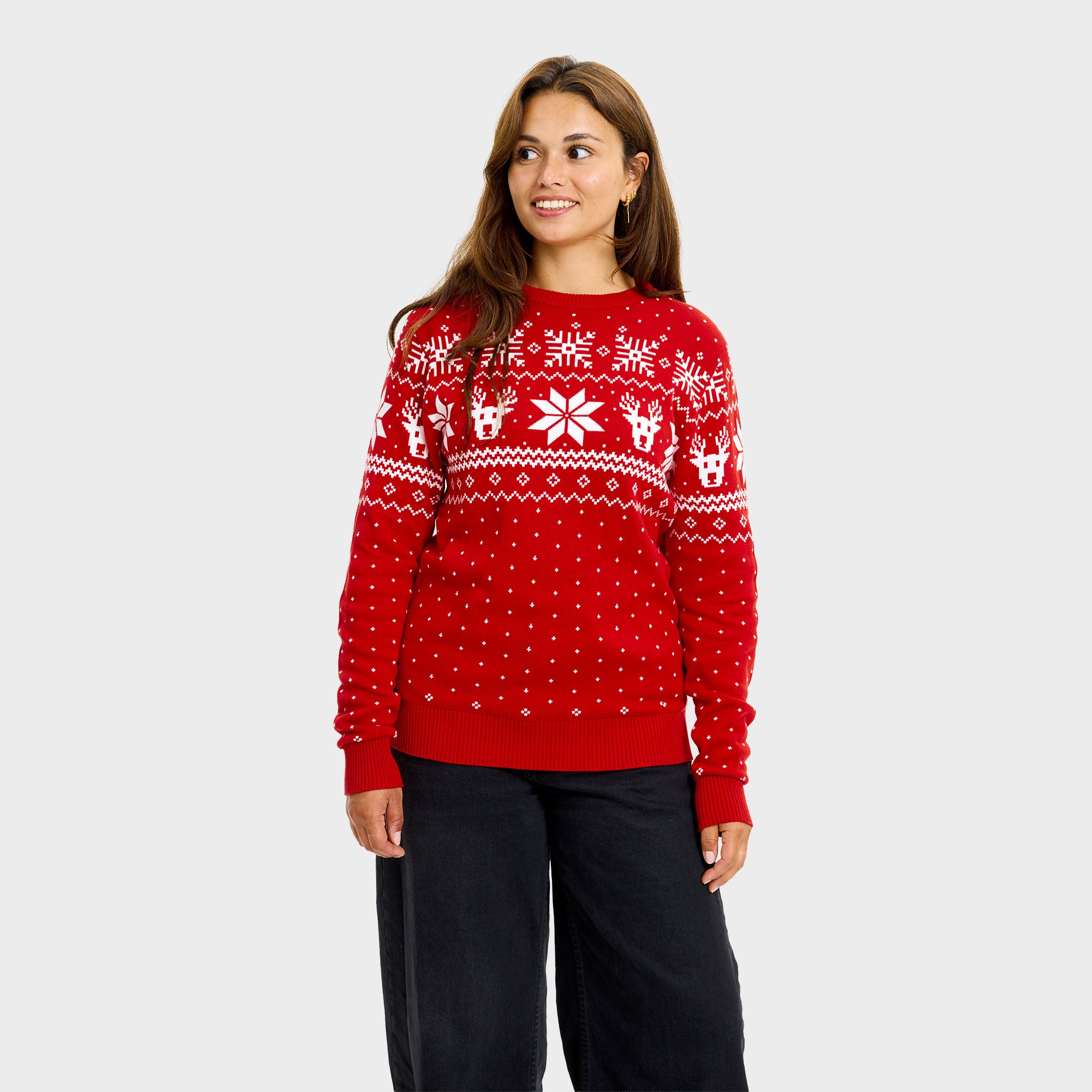 De Scandinavische kersttrui – Dames